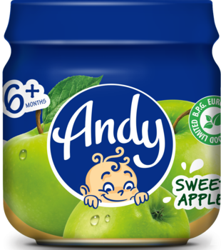 Пюре Andy Яблуко, 80 г - Pampik