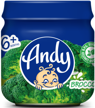 Пюре Andy Брокколі, 80 г - Pampik