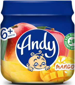 Пюре Andy Манго, 80 г - Pampik
