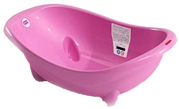 Дитяча ванночка OK Baby Laguna, малиновий (37936630) - Pampik