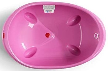 Дитяча ванночка OK Baby Laguna, малиновий (37936630) - Pampik - 2
