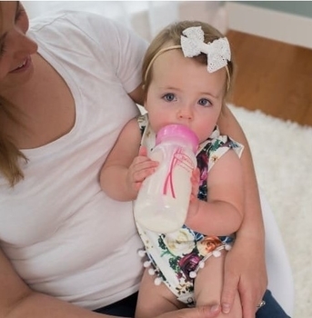 Антиколікова пляшечка Dr. Brown's Options +, з широкою шийкою, 270 мл, рожевий, 2 шт. (WB92601-ESX) - Pampik - 3