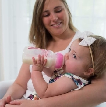 Антиколікова пляшечка Dr. Brown's Options +, з широкою шийкою, 270 мл, рожевий (WB91601-ESX) - Pampik - 3