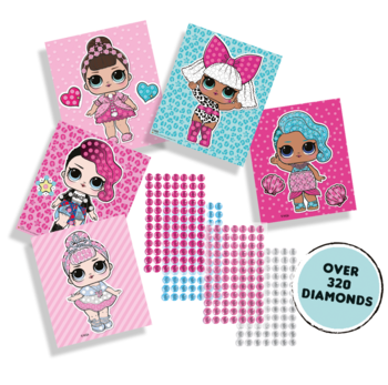 Набір для творчості Ses Creative L.O.L. Surprise Блискуча мозаїка (14195S) - Pampik - 3