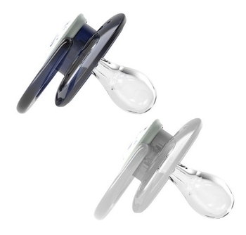 Пустушка Dr. Brown's Advantage, з підсвічуванням, 6-12 міс., блакитний, 2 шт. (PA22004-INTLX) - Pampik - 3