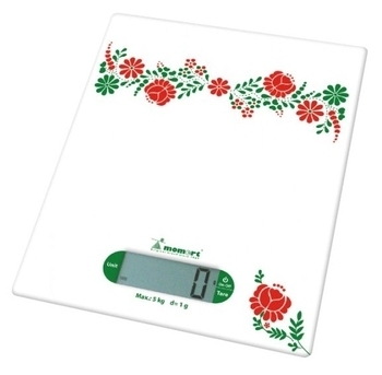 Весы кухонные Momert, белый (6852) - Pampik