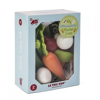 Ігровий набір Le Toy Van Honeybee Market Овочі в ящику - Pampik - 2