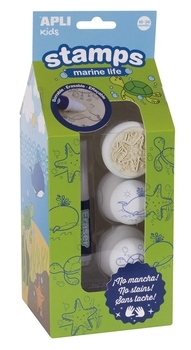 Набор печаток Apli Kids Подводный мир (16811) - Pampik
