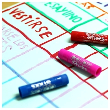 Набір кольорових фломастерів Apli Kids Металік, 6 кольорів (14405) - Pampik - 4