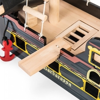 Ігровий набір Le Toy Van Піратський корабель Барбаросса - Pampik - 8