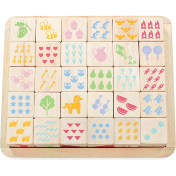 Дерев'яні кубики Le Toy Van Абетка - Pampik - 4