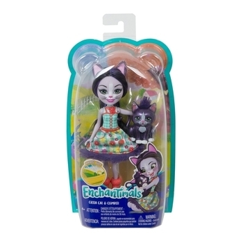 Кукла Enchantimals со зверюшкой Сиеста Кэт и Клаймбер (GJX40) - Pampik - 9