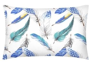 Наволочка Cosas Пір'я, 70х50 см, синій - Pampik