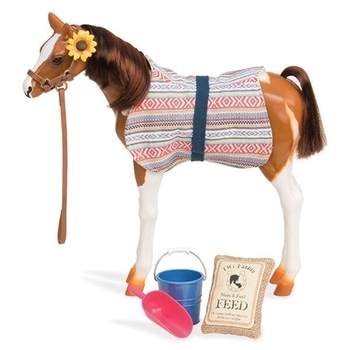 Ігрова фігурка Our Generation Лоша породи Пінто Пасо, 26 см (BD38019Z) - Pampik