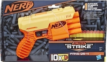Бластер Hasbro Nerf Alpha Strike Fang Qs-4 (E6973) - Pampik - 2