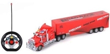 Машинка на радіоуправлінні Maya Toys Трейлер, червоний (9070-25E) - Pampik