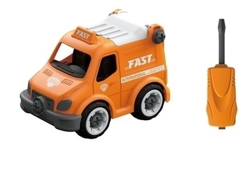 Конструктор DIY Spatial Creativity Служба доставки, оранжевый (CJ-1379208) - Pampik