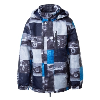 Куртка Huppa Janek 1, полиэстер, р.128, разноцвет (18170110-02186-128) - Pampik