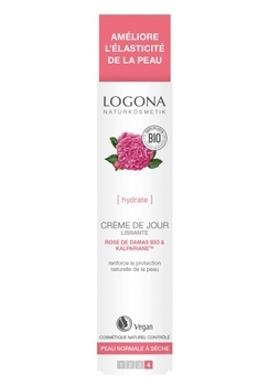 Біо-Крем для обличчя Logona Троянда, денний, для сухої шкіри, 30 мл - Pampik