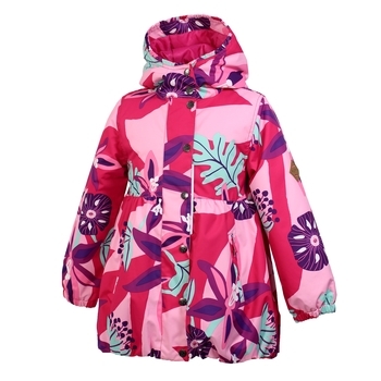 Пальто Huppa Sofia, поліестер, р.104, фуксія (18240010-01963-104) - Pampik