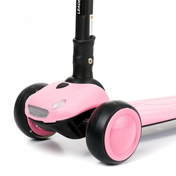Самокат Babyhit Leader, рожевий (71 645) - Pampik - 4