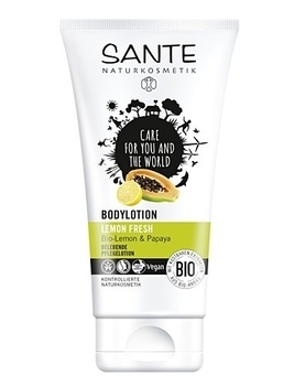 Біо-Лосьон для тіла Sante Lemon Fresh Лимон і Папая, 150 мл - Pampik