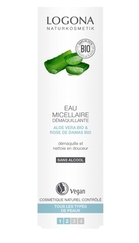 Біо-Вода міцелярна Logona, для глибокого очищення, 125 мл - Pampik