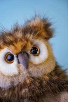 Кукла-перчатка Hansa Сова Puppet (7159) - Pampik - 4