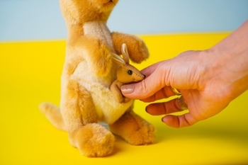 М'яка іграшка Hansa Кегуру, 20 см (3424) - Pampik - 4