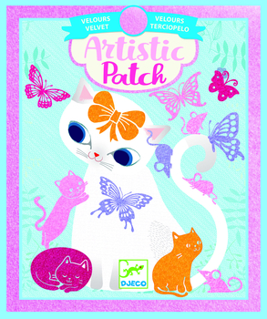 Художественные патчи Djeco Маленькие животные с вельветом (DJ09469) - Pampik