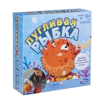 Гра настільна Hasbro Gaming Полохлива Рибка (E3255) - Pampik - 2
