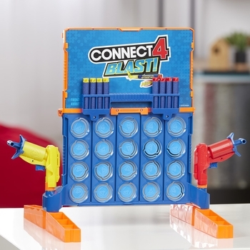 Настольная игра Hasbro Собери 4 Nerf (E9122) - Pampik - 7