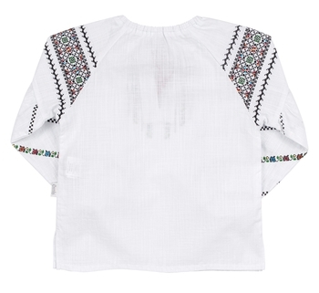 Вишиванка Bembi, р.140, білий (РБ128) - Pampik - 3