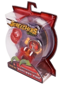 Машинка-трансформер Screechers Wild S2 L1 Ендлес Файер (EU684102) - Pampik - 2