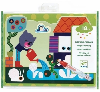 Набір для малювання Djeco Що заховано в саду? (DJ09063) - Pampik