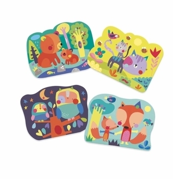 Набір для малювання Djeco Що заховано в лісі? (DJ09064) - Pampik - 3