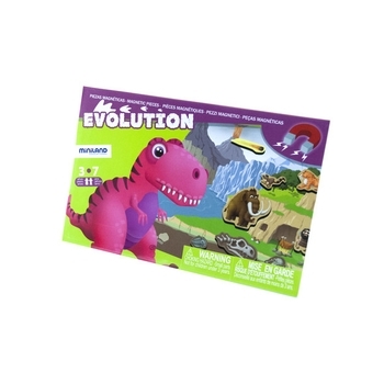 Магнітна гра Miniland Еволюція (31972) - Pampik