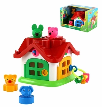 Сортер Polesie Логічний теремок, в коробці (9142) - Pampik - 3