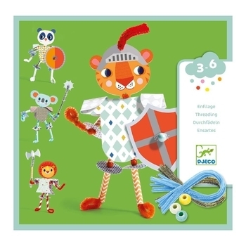Набор для творчества Djeco Фигурки Рыцари (DJ08977) - Pampik