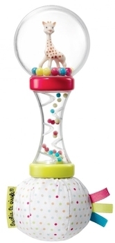 Погремушка-маракас Vulli Жирафа Софи, мягкая (010168) - Pampik - 3