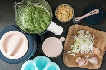 Пароварка-блендер Beaba Babycook Neo Night Blue, темно-синий (912772) - Pampik - 17