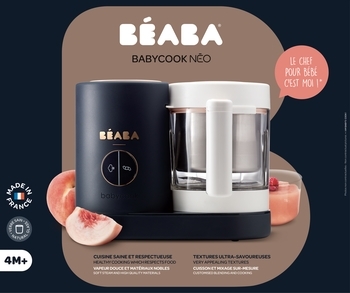Пароварка-блендер Beaba Babycook Neo Night Blue, темно-синий (912772) - Pampik - 20