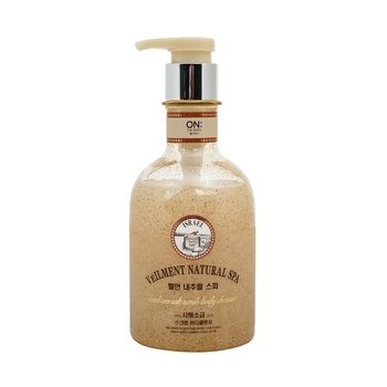 Скраб для тіла LG Household & Health Veilment Natural Spa Dead Sea Salt, 400мл - Pampik