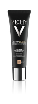 Матуючий тональний крем Vichy Dermablend 3-D, для вирівнювання поверхню шкіри, відтінок 35, 30 мл - Pampik