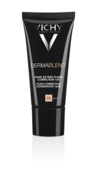 Коригувальний тональний флюїд Vichy Dermablend, відтінок 25, 30 мл - Pampik
