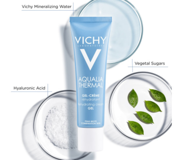 Гель-крем для глибокого зволоження Vichy Aqualia Thermal, для нормальної і комбінованої, зневодненої шкіри, 30 мл - Pampik - 5