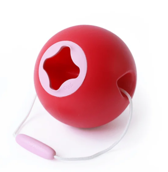 Сферичне відро Quut Mini Ballo, червоний з рожевим (171 379) - Pampik
