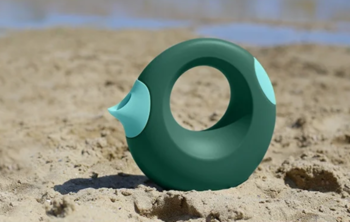 Лійка Quut Cana, зелений з блакитним (171430) - Pampik - 5