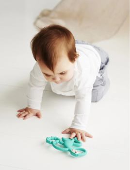 Прорізувач для зубів Matchstick Monkey Танцююча мавпочка, зелений (MM-DMT-008) - Pampik - 6