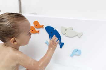 Іграшка для ванної Quut Пазл-головоломка Акули (171041) - Pampik - 5